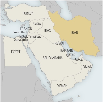 Map of Near East